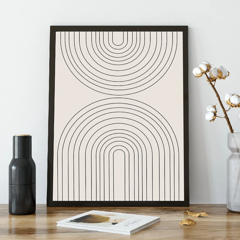 Geometric Minimalist Canvas Print