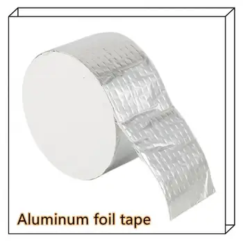 

Waterproof Aluminum Foil Tape Self-adhesive Sealing Tapes Steel Bungalow Roof Leak-trapping Tape Multi-functional Tapes