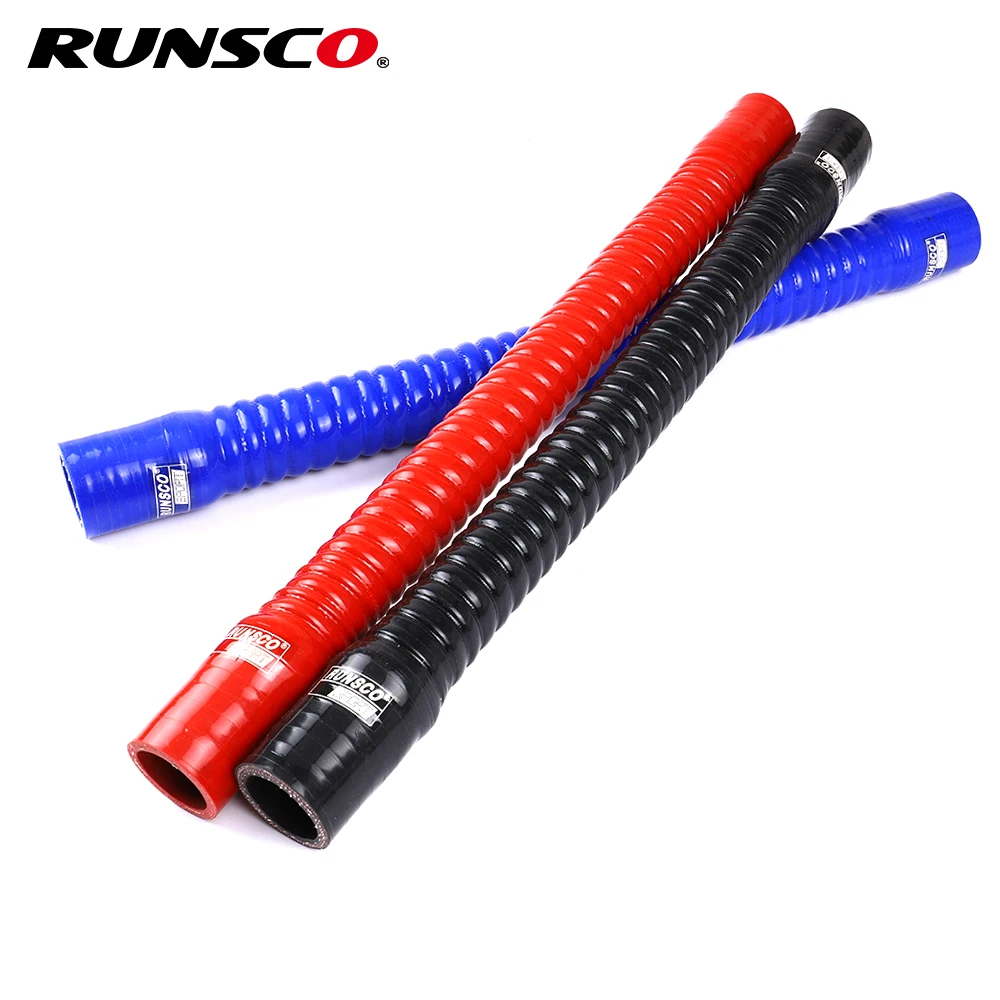 Id 30 32 34 36 38 40mm Silicone Flexible Hose Radiator Tube Air Intake High Pressure Rubber Joiner Pipe For BMW silicone hose