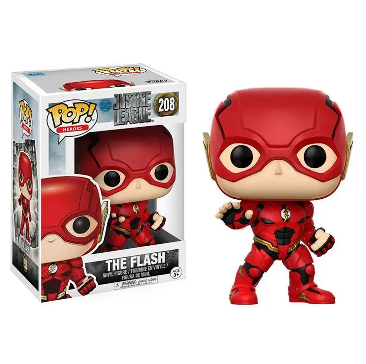 Funko Pop Justice League Бэтмен против Супермена Dawn of Justice Фильм Виниловые экшн и Игрушечные Фигурки Коллекционная модель игрушки для детей - Цвет: with box208