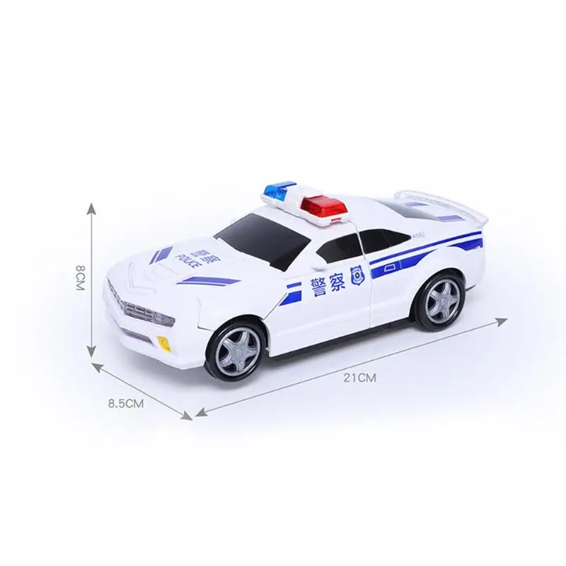 2 в 1 роботы-Трансформеры автомобиля с прозрачной текстурой, прочные яркие цвета, деформационная модель автомобиля, детские игрушки