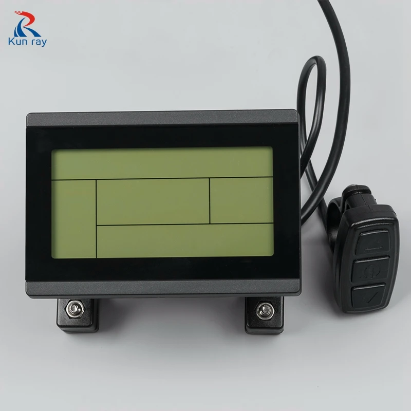 Электрический велосипед 24 В 36 48 60 в 72 интеллектуальный дисплей KT LCD3 спидметр для