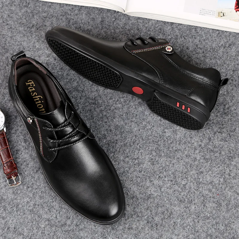 Men Casual Shoes EUDILOVE Men Leather Shoes Brand Flat Shoes Men Fashion Male Shoes Summer Footwear Comfortable%9816