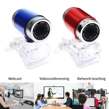 

360 Degrees Rotatable Manual Focus 1080P Webcam USB2.0 Computer Network Live Camera For Video Conference, Webcast Video Call, Et