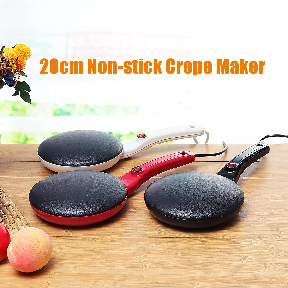 Morning Star Crepe Maker Pro 13 Inch Crepe Maker ＆ Electric Griddle  Non-stick Pancake Maker by NEECO 通販