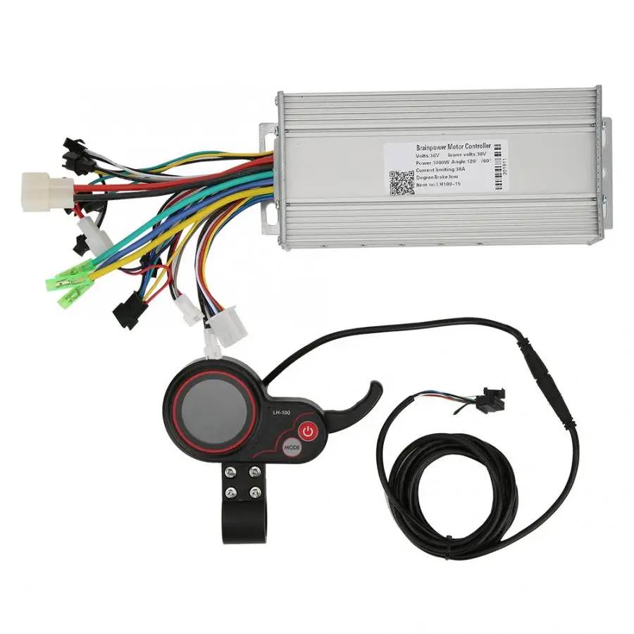Controller-LH100 36V 450W 2 en 1 contrôleur de vélo de Montagne pour Scooter électrique avec Accessoire de Manette de Vitesse LCD Controller-LH100 36V 450W 2 en 1 contrôleur de vélo de Montagne pour Scooter électrique avec Accessoire de Manette de Vitesse LCD