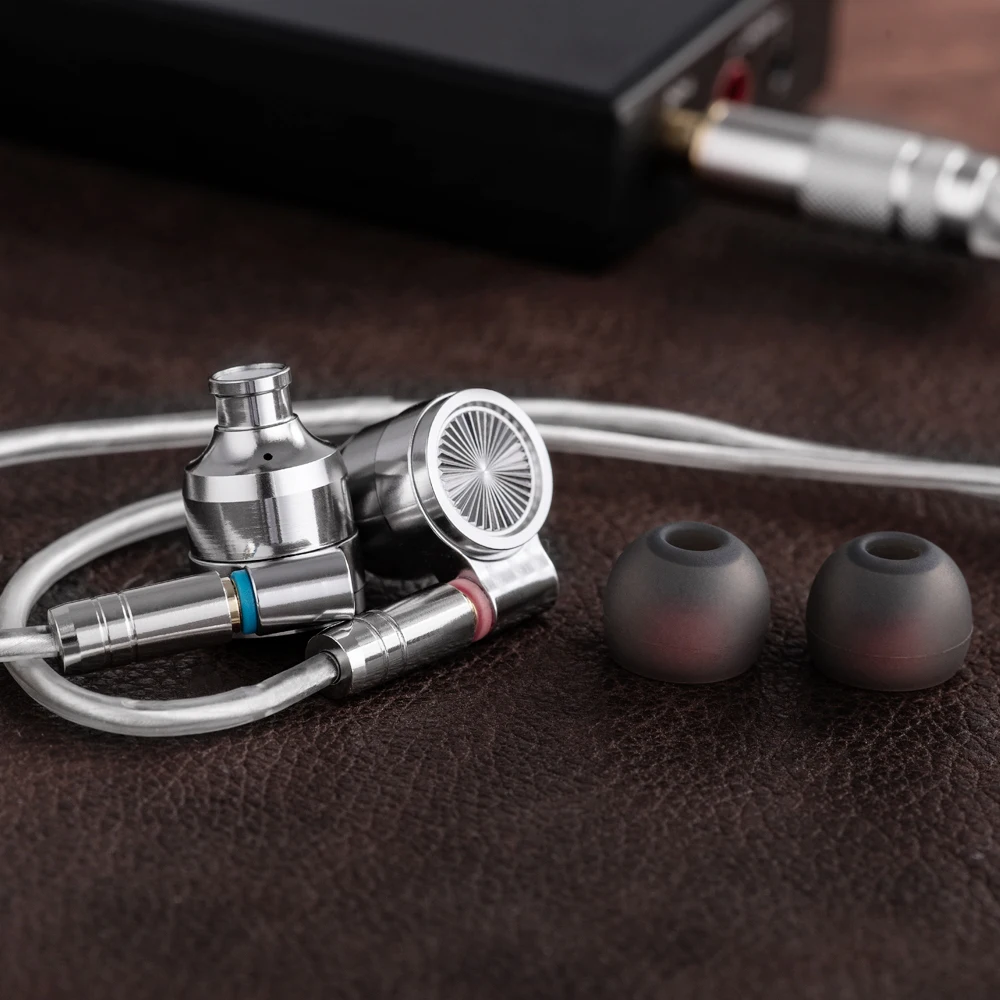 Металлическая гарнитура TIN HIFI T4 10 мм CNT Carbon Nanotube с динамическим драйвером в