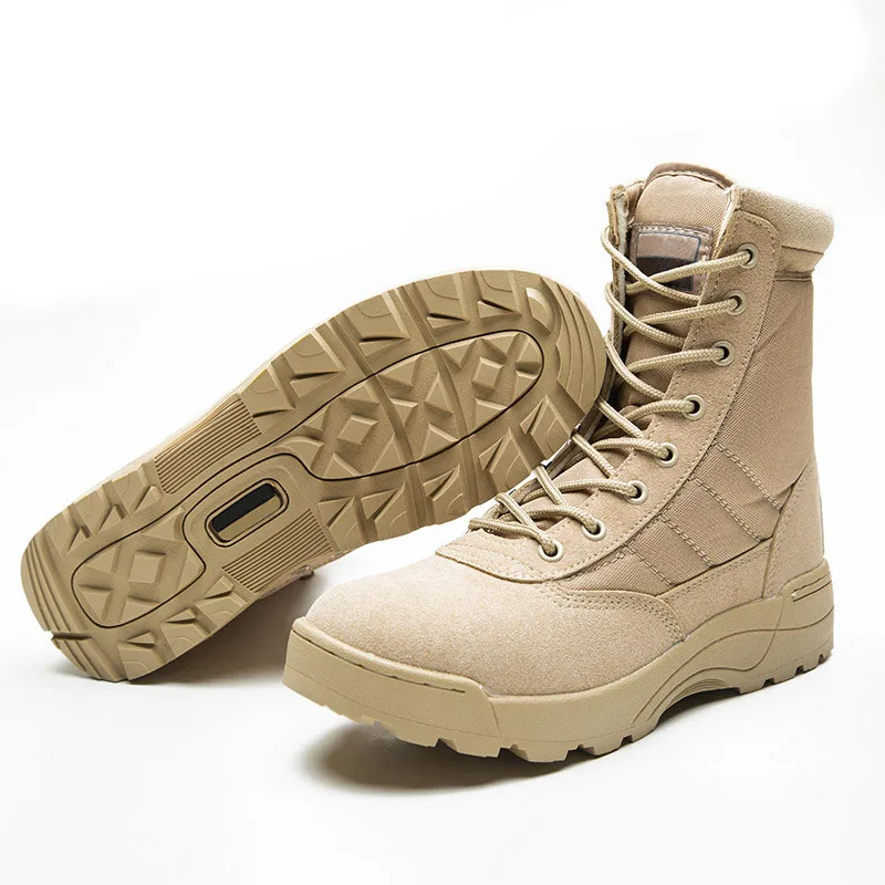 

39-46 army boots wear-resistant breathable strong outdoor men military boots #NX399