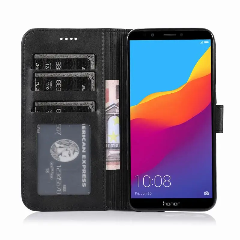 P Smart чехол для huawei P Smart чехол для huawei Honor 9 Lite Флип кожаный чехол-бумажник для Honor 9 Lite чехол для телефона s Fundas