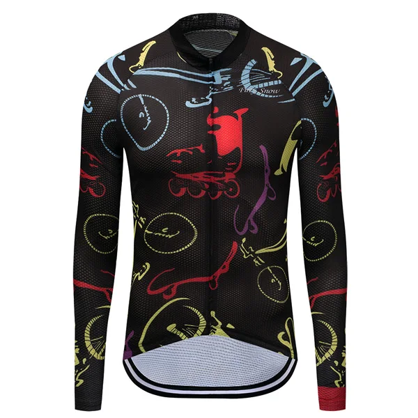 Only Jersey 01 Мужская теплая флисовая одежда для горного велосипеда, костюм, зимний Гоночный комплект одежды для велоспорта, Mtb форма, одежда для велосипеда, Джерси, наборы - Цвет: Only Jersey 01