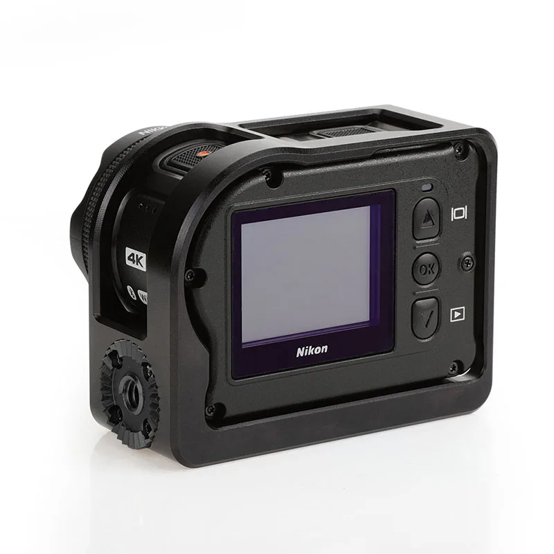 Защитный кожух из алюминиевого сплава для камеры Nikon KeyMission 170 KEY170 аксессуары для экшн-камеры