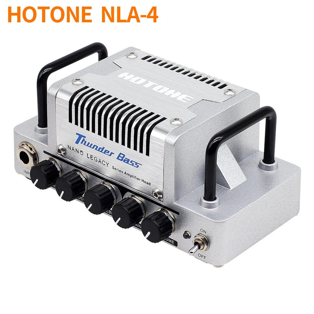 

Hotone Nano Legacy Thunder Bass 5 Watt Compact Guitar Amp Head with 3 Band EQ NLA-4
