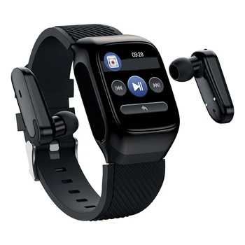 

Smart Bracelet Color Sn Smart Watch Wireless Bluetooth 5.0 Headset 2-In-1 Peeter Heart Rate Blood Pressure