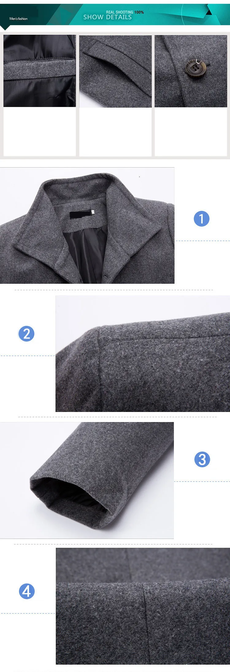 MRMT, брендовые весенние и осенние мужские куртки, новинка, чистый цвет, с отворотом, длинное пальто для мужчин, шерстяная верхняя одежда, мужская одежда
