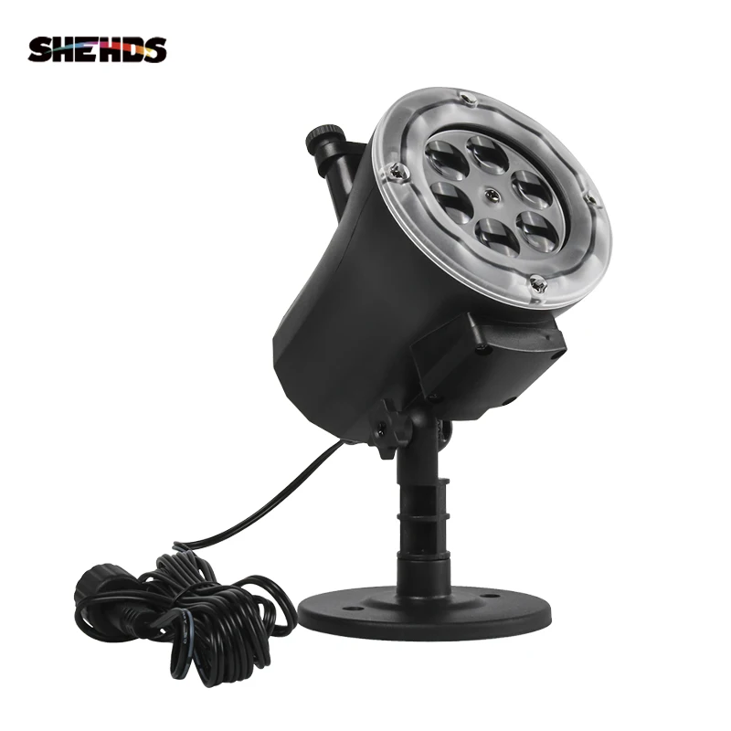 

Remotely Control LED Full White Light12W Projector Switchable Pattern Card For All Festivals Christmas Halloween Effect Lights