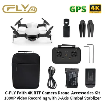 

CFLYAI Drone Faith 4K with Brushless Motor and 3-Axis Gimbal