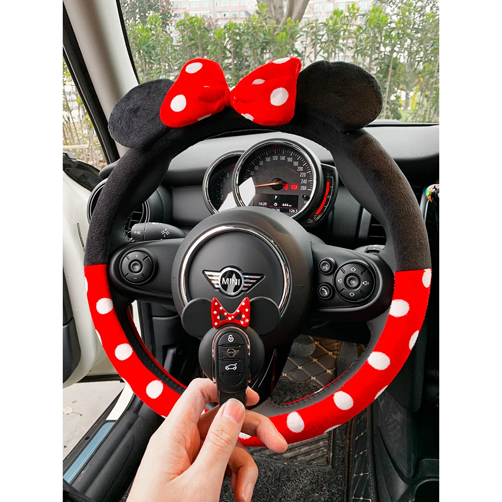 3D Mini Cooper S JCW брелок милый Miky для One F54 F55 F56 F60|Футляр автомобильного ключа| |