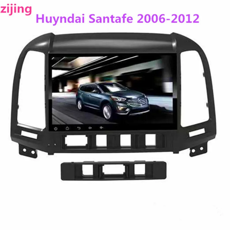 2Din Huyndai IX45(Santafe) 2006-2018 Автомобильный мультимедийный стерео видео плеер Радио Android 9