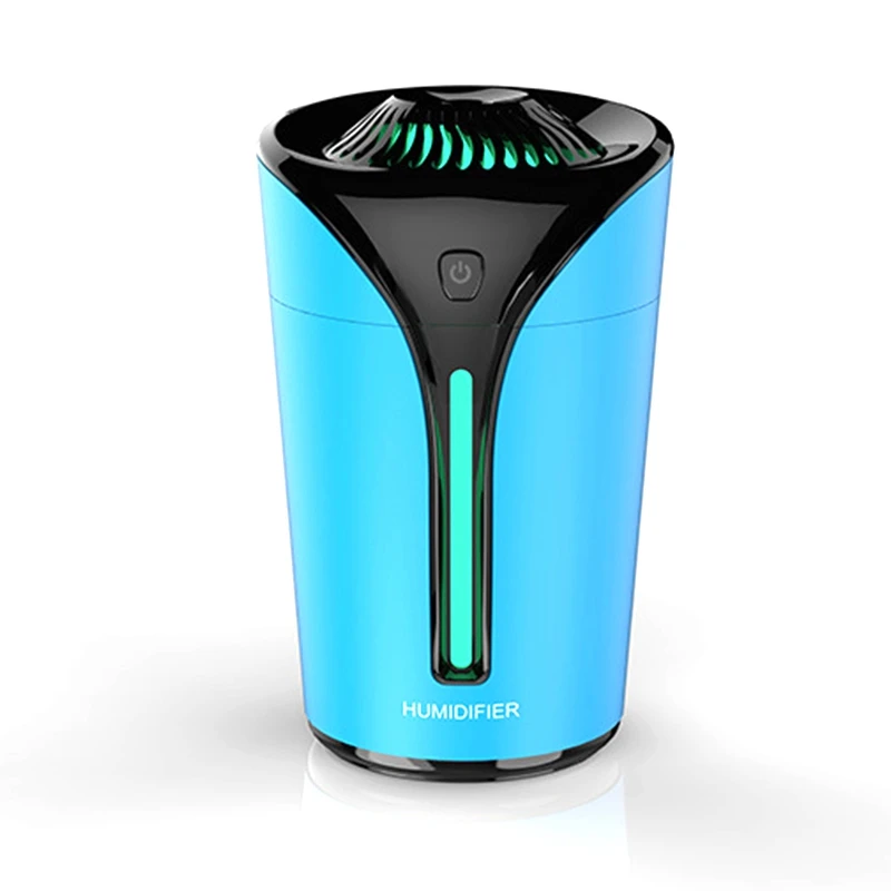 

Flame Cup Humidifier Mini Portable Mute Desktop 3-In-1 Car USB Air Humidifier