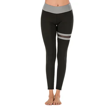 

2020 new European and American style new double loop stitching leggings hips high waist leggings women