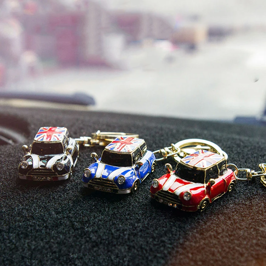 Стайлинг автомобиля брелок кольцо для ключей держатель подвеска Mini Cooper One S JCW R55 R56