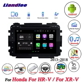

Liandlee Car Android System For Honda HR-V XR-V Radio AUX Mirror Link GPS Navi Navigation HD Stereo Multimedia No CD DVD