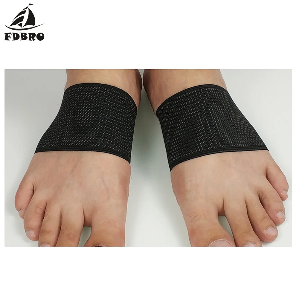 FDBRO 1 пара Arch компрессионный Чехол для мужчин и женщин-Plantar Fasciitis поддержка-плоские ноги эластичная медная бандажная подножка