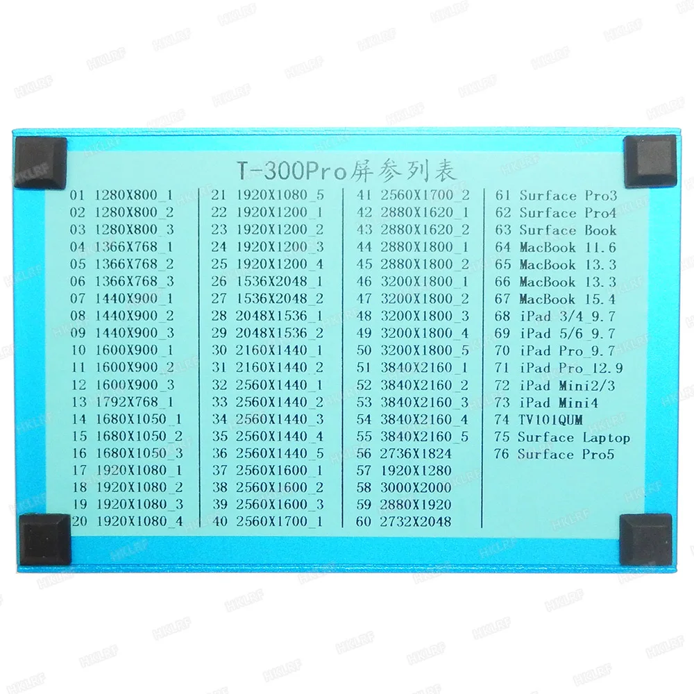 T-300 4K EDP сигнал Универсальный ЖК-тестер для экрана Поддержка 55 моделей процедур через все EDP сигнал 3742*2160 ЖК-тестер для экрана