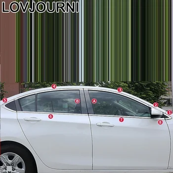 

Car Window Grille Door Exterior Chromium Auto Automobile Modification Covers Accessories 16 17 18 19 FOR Chevrolet Cavalier