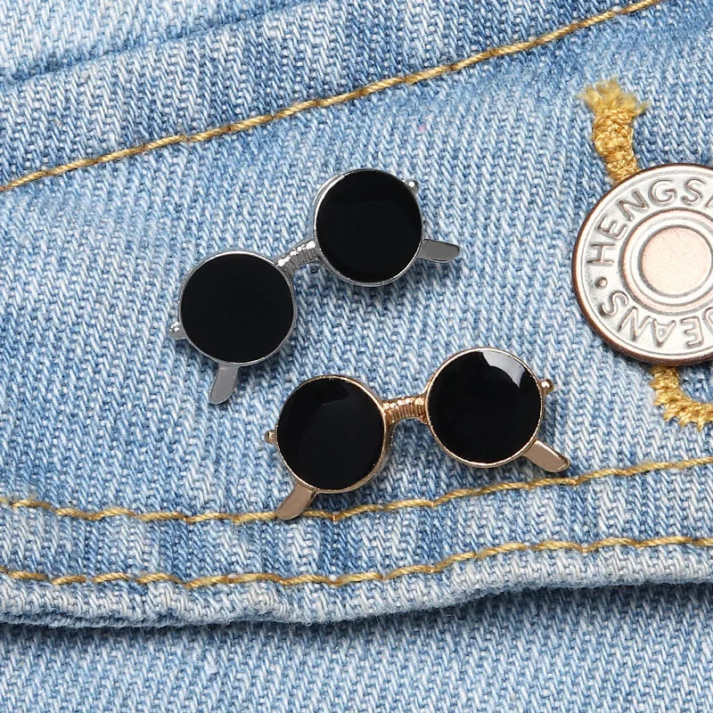 Солнцезащитные очки Pin летние крутые броши в форме очков значки Сумка Одежда