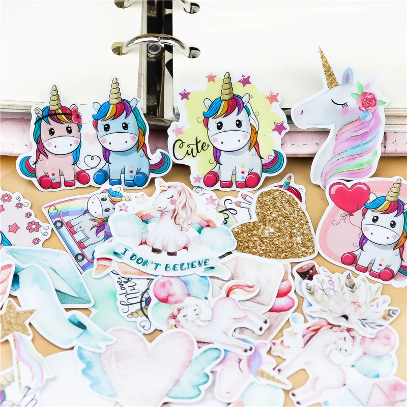 

37PCS Cool Stickers Pack Pink Girl Anime Stiker For Children On The Laptop Fridge Phone Skateboard Suitcase Sticker