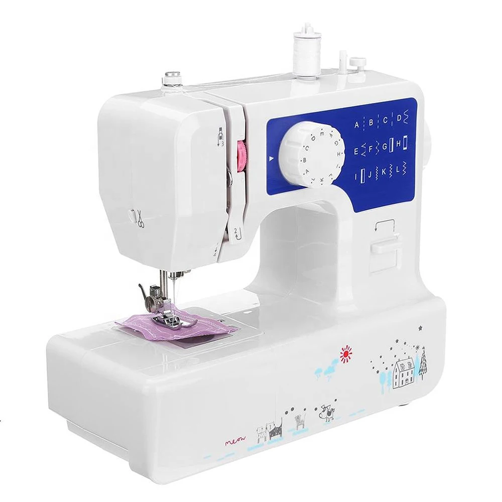 110V-220V New Multi-function electric sewing machine home fast sewing needle cordless clothes fabric mini sewing machine