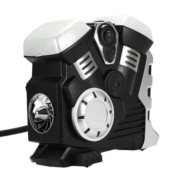 

Air Compressor DC 12V Portable Pump Tire Inflator with LED Digital Display up to 150PSI for Car Bicycle SUV Boat