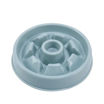 

Small pet Accessories Pet Plastic Slow Feeder Dog Cats Anti Slide Maze Bowl For Healthy Diet To Avoid Choking
