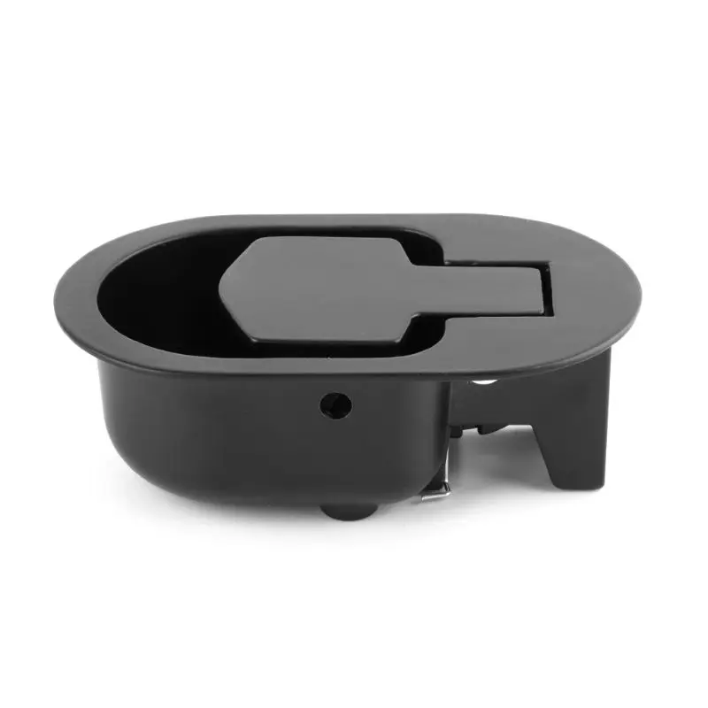 Sofa Adjustment Switch Office Furniture Buckle Function Chair Handle (Bottom Two Holes) Black Circle DXAF