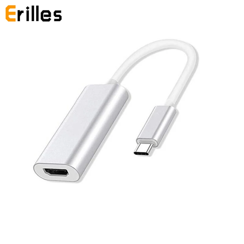 

USB 3.1 Type C to HDMI 4K 60HZ Extender Converter Cable UHD-4K 60 Hertz USBC to HDMI Hub 10Gbps Data for Macbook/Dell XPS 13 15