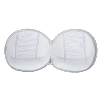 

1 Pc Anti-deformation Underwear Laundry Bag Spherical Bra Wash Bag (White)