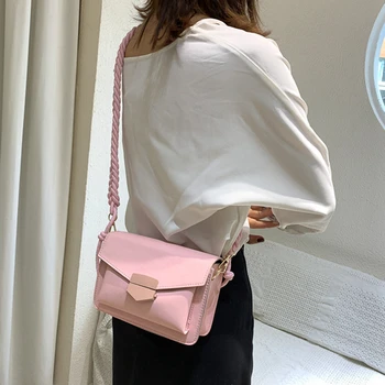 

Summer Flap Bags Weave Shoulder Hand Bag Women Shoulder Bag Women Girls Ladies Casual Design Crossbody Vintage Messenger Bags