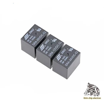 

5PCS/LOT relay sra-05vdc 12V 24vdc-al-cl 4 pin 5 pin 20A