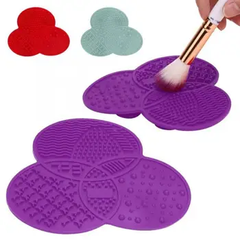 

Silicone Makeup Brushes Set Cleaner Pad Make Up Washing Brush Gel Cleaning Mat Hand Tool Foundation Makeup Brush Scrubber Board