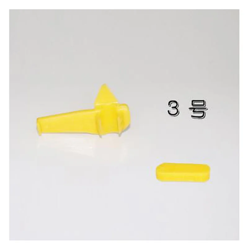 

20PC Tire Raking Machine Accessories Bird Head Gasket Clip Plastic Protective Pad Anti-wear Slider