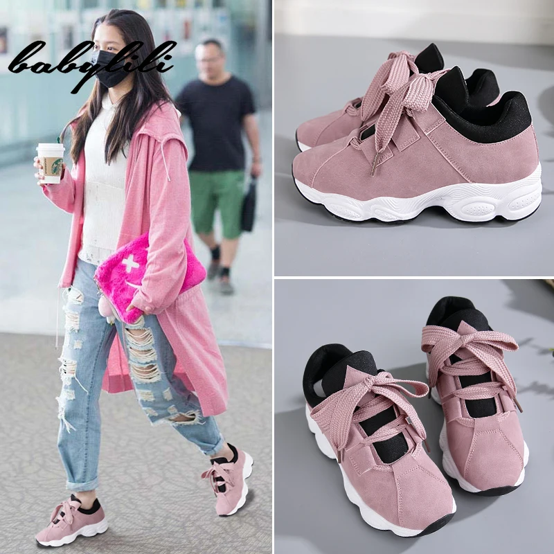 Кроссовки женские летние вулканизированные туфли 2019 модные кроссовки Basket Femme Dad