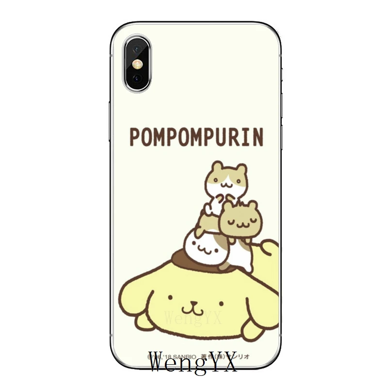 Мультфильм милый pompompurin для samsung Galaxy J8 J7 J5 премьер-профессионал J3 A3 A5 A7 Заводское изготовление мягкий чехол для мобильного телефона чехол