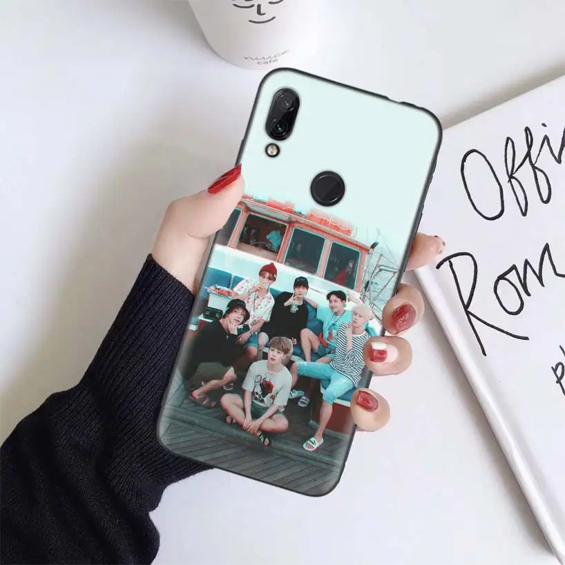 Корейский популярный чехол KPop team для Xiao mi Red mi Note 7 8 K20 7S 7A 6 6A Pro S2 5 mi Play 9T CC9 E A1 A2 Lite F1 мягкий чехол для телефона - Цвет: BS129-10