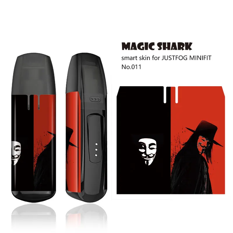 Magic Shark 2020 Новый стерео 3M Leaf Skull VendettLeaf Vendetta Tiger наклейка с зонтиком Пленка чехол для