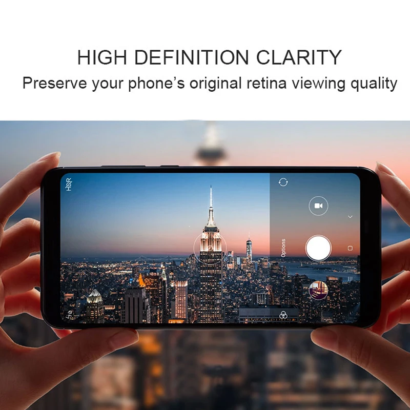 4D полное покрытие закаленное стекло для Xiaomi Redmi Note 5 Pro защита экрана 9H 3D изогнутая