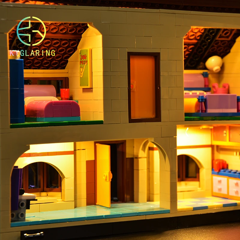 Набор светодиодных ламп для lego House совместимый с 71006 и 16005 (модель в комплект не