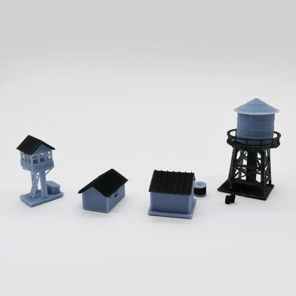 Outland Models Train Railway Layout Trackside Building Set Z Scale 1:220 - Image 2