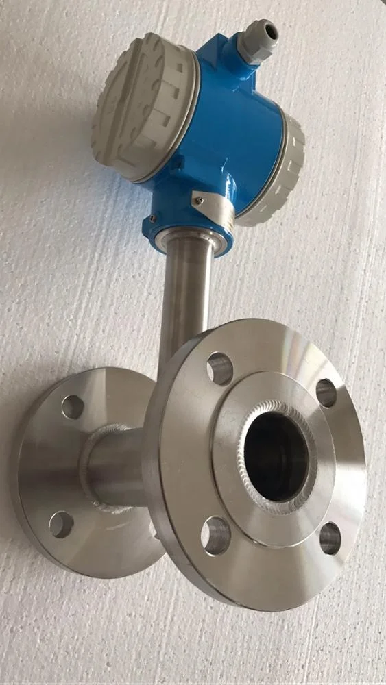 Intelligent liquid crystal display safe precession vortex flowmeter