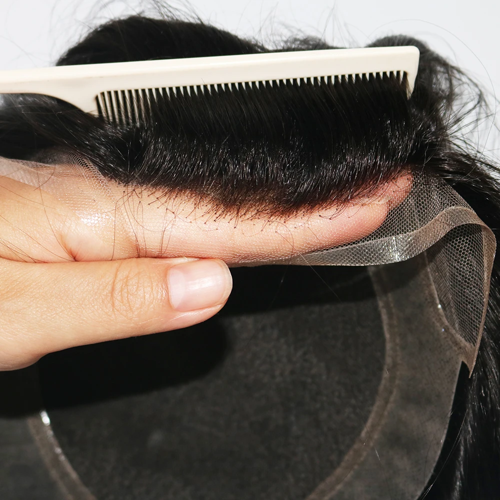 Дополнение Capillaire-Париж Голливуд Топ Наращивание волос-невидимые натуральные волосы, невидимая замена волос